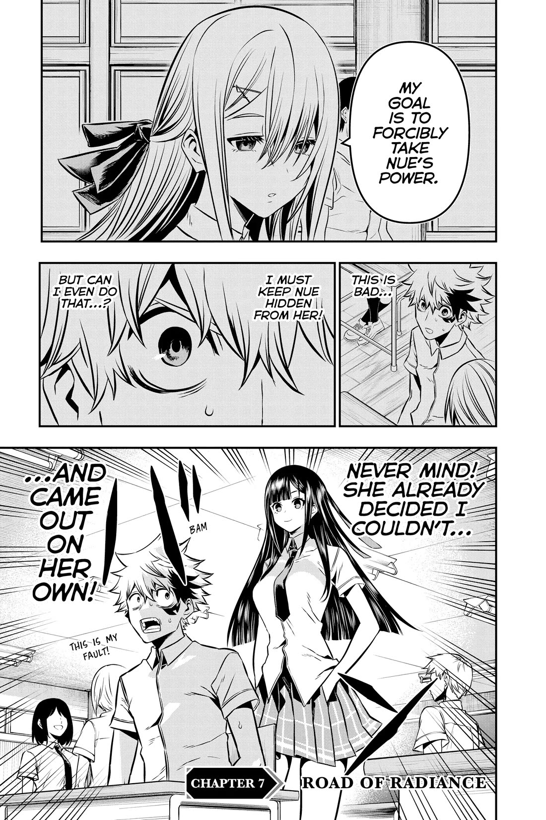 Nue's Exorcist chapter 7 page 1