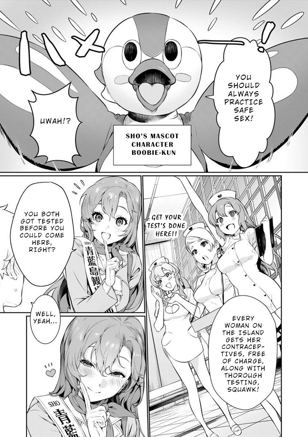 Nukita L - I live on an island straight from a fap game, what on earth should I do? chapter 1 page 13