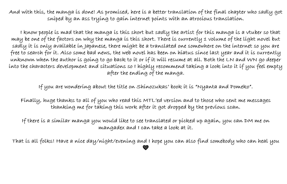 Nyanta and Pomeko – Even if you say you believe me now, it’s too late. chapter 19 page 17