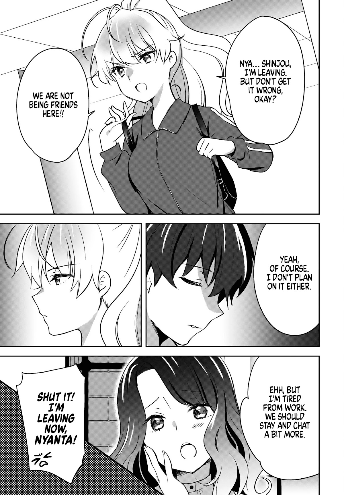 Nyanta and Pomeko – Even if you say you believe me now, it’s too late. chapter 4 page 19