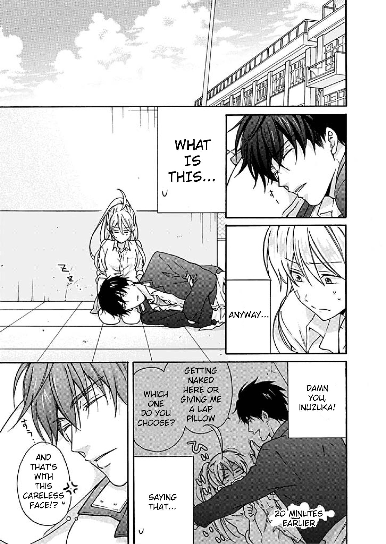 Nyotaika Yankee Gakuen ☆ Ore no Hajimete, Nerawaretemasu. chapter 3 page 12