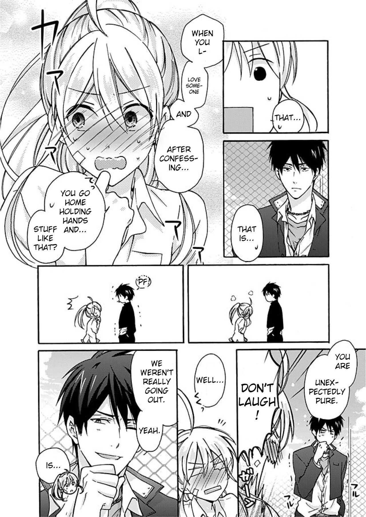 Nyotaika Yankee Gakuen ☆ Ore no Hajimete, Nerawaretemasu. chapter 3 page 9