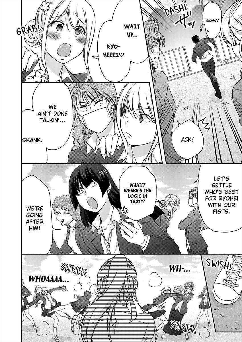 Nyotaika Yankee Gakuen ☆ Ore no Hajimete, Nerawaretemasu. chapter 38 page 12