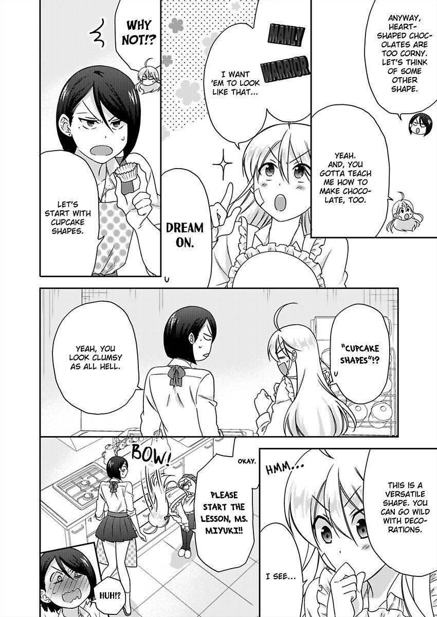 Nyotaika Yankee Gakuen ☆ Ore no Hajimete, Nerawaretemasu. chapter 38 page 4