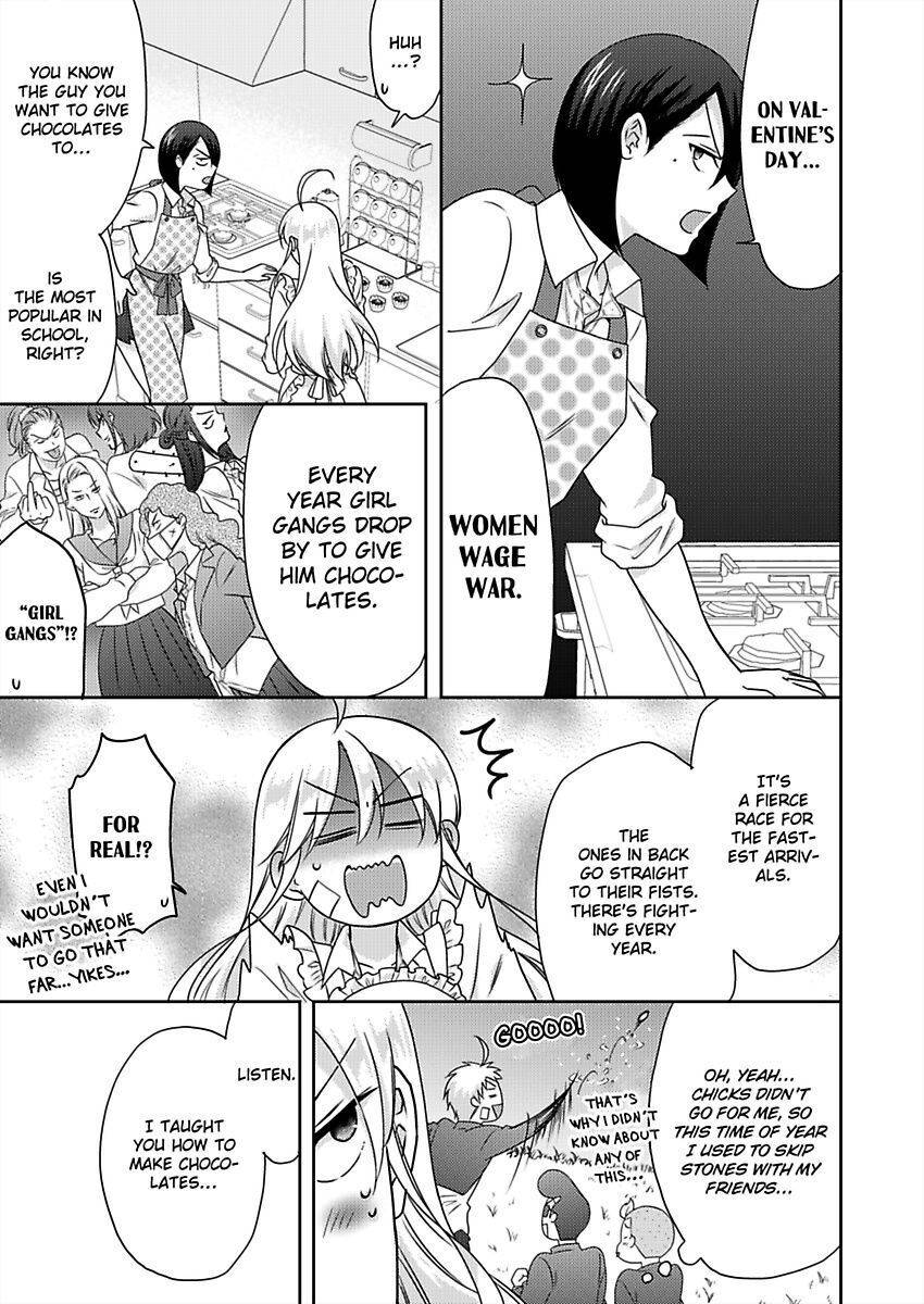 Nyotaika Yankee Gakuen ☆ Ore no Hajimete, Nerawaretemasu. chapter 38 page 9