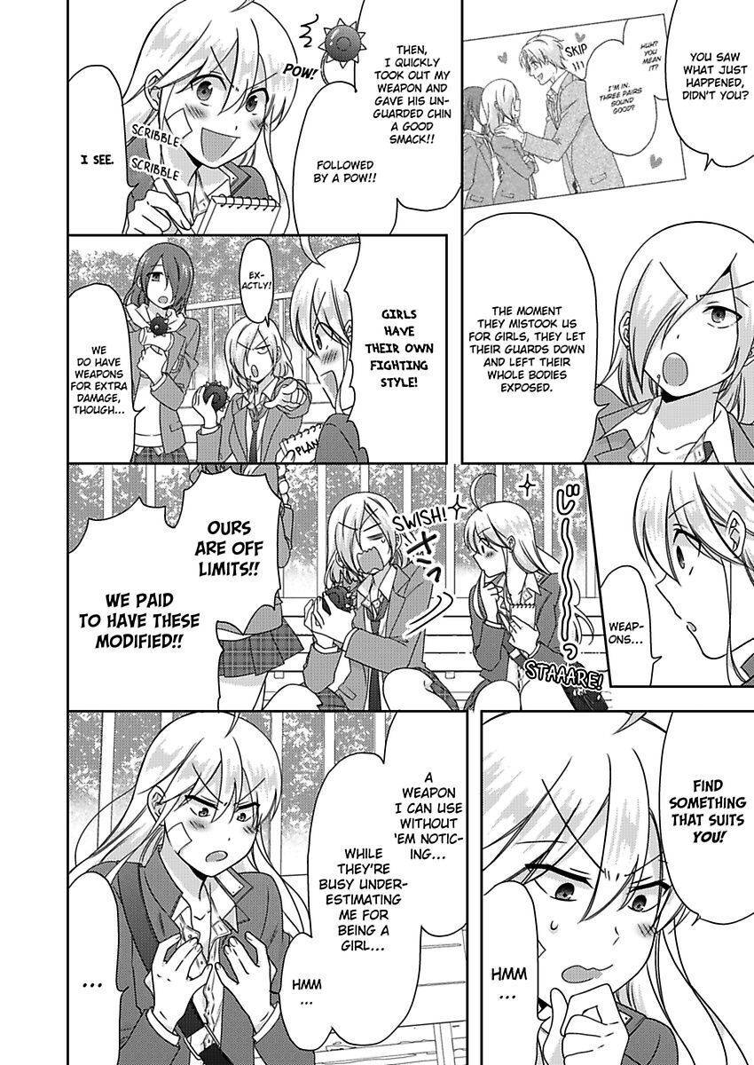 Nyotaika Yankee Gakuen ☆ Ore no Hajimete, Nerawaretemasu. chapter 39 page 10