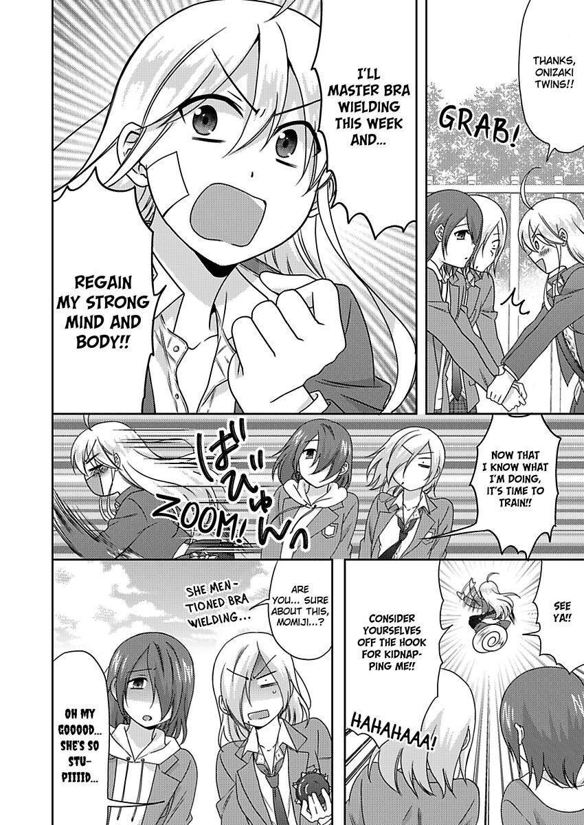 Nyotaika Yankee Gakuen ☆ Ore no Hajimete, Nerawaretemasu. chapter 39 page 12