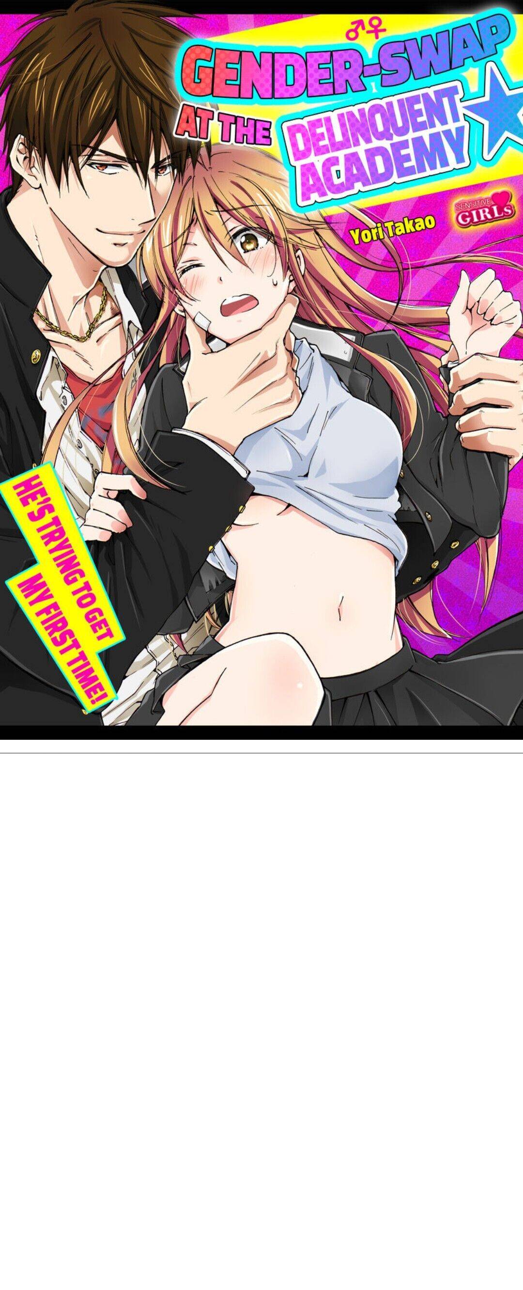 Nyotaika Yankee Gakuen ☆ Ore no Hajimete, Nerawaretemasu. chapter 45 page 1