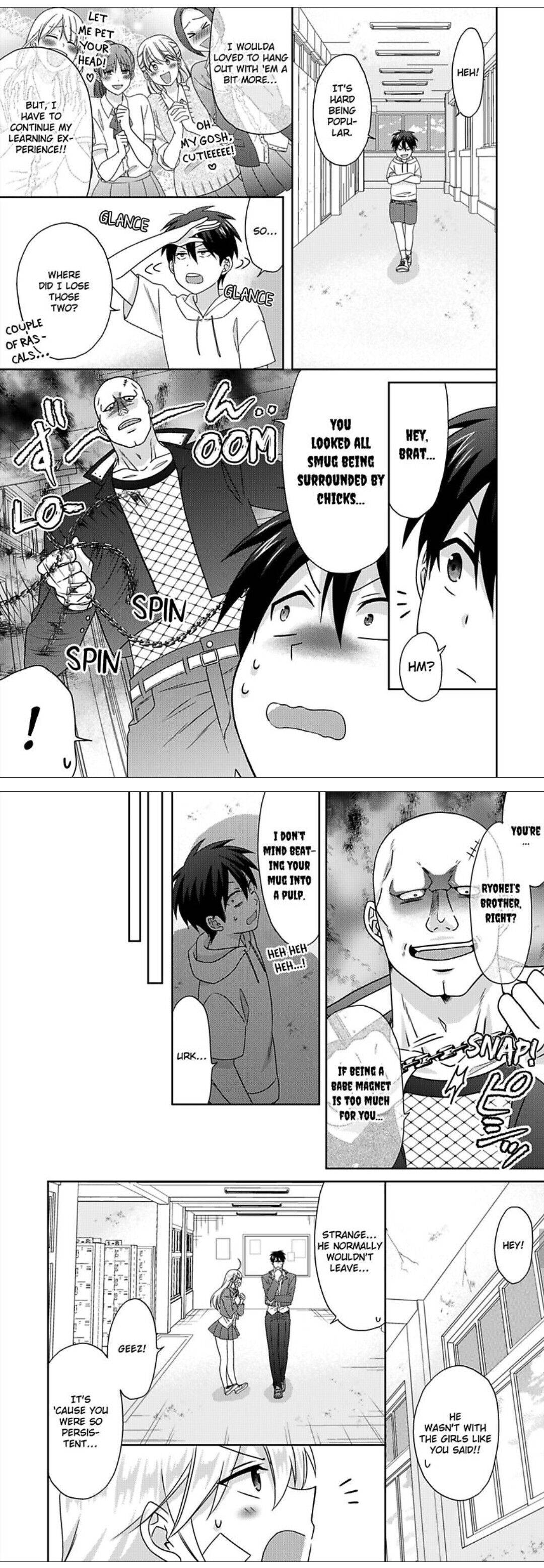 Nyotaika Yankee Gakuen ☆ Ore no Hajimete, Nerawaretemasu. chapter 46 page 11