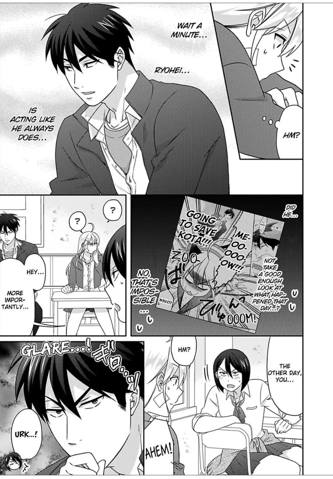 Nyotaika Yankee Gakuen ☆ Ore no Hajimete, Nerawaretemasu. chapter 48 page 8