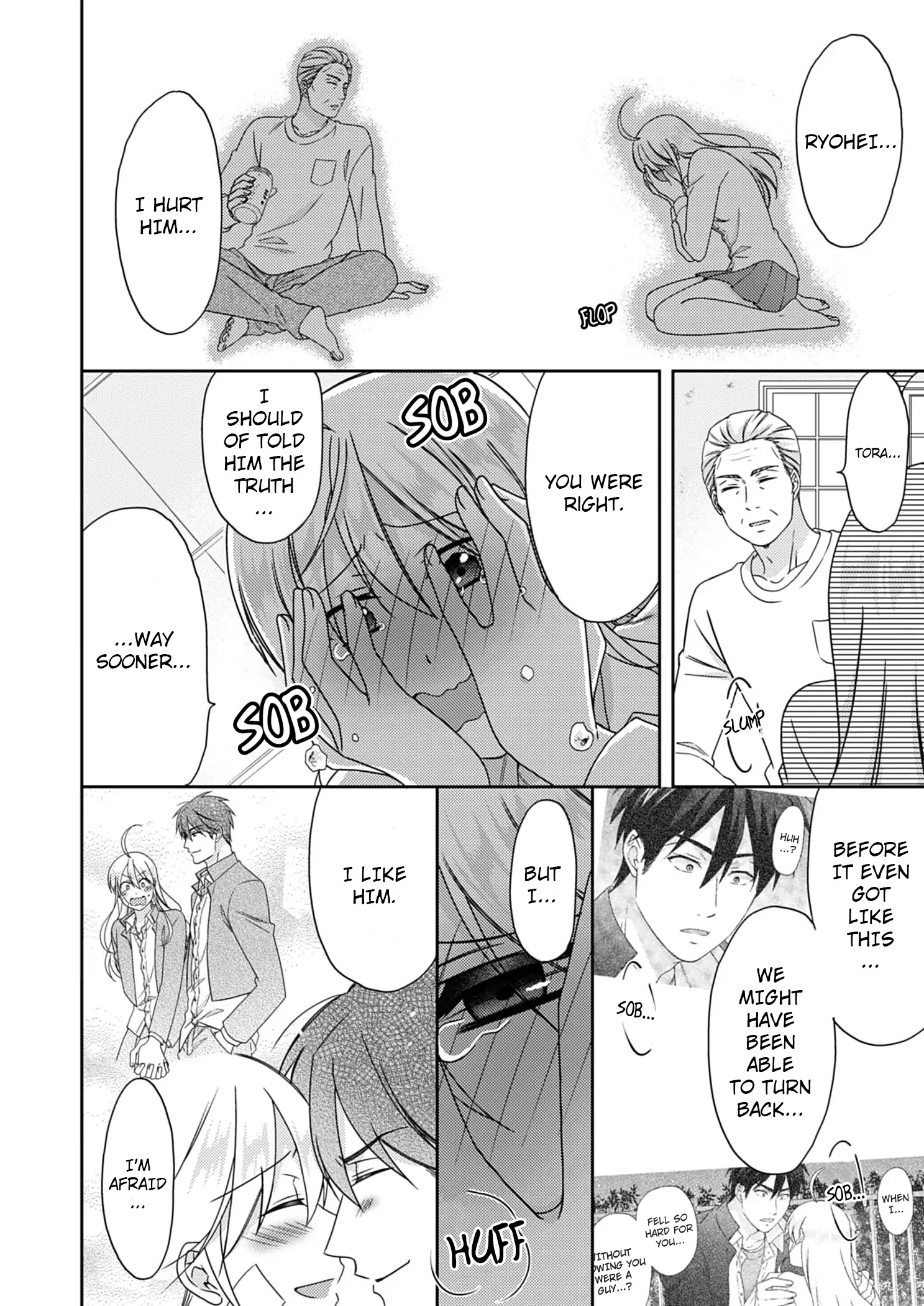 Nyotaika Yankee Gakuen ☆ Ore no Hajimete, Nerawaretemasu. chapter 50 page 3