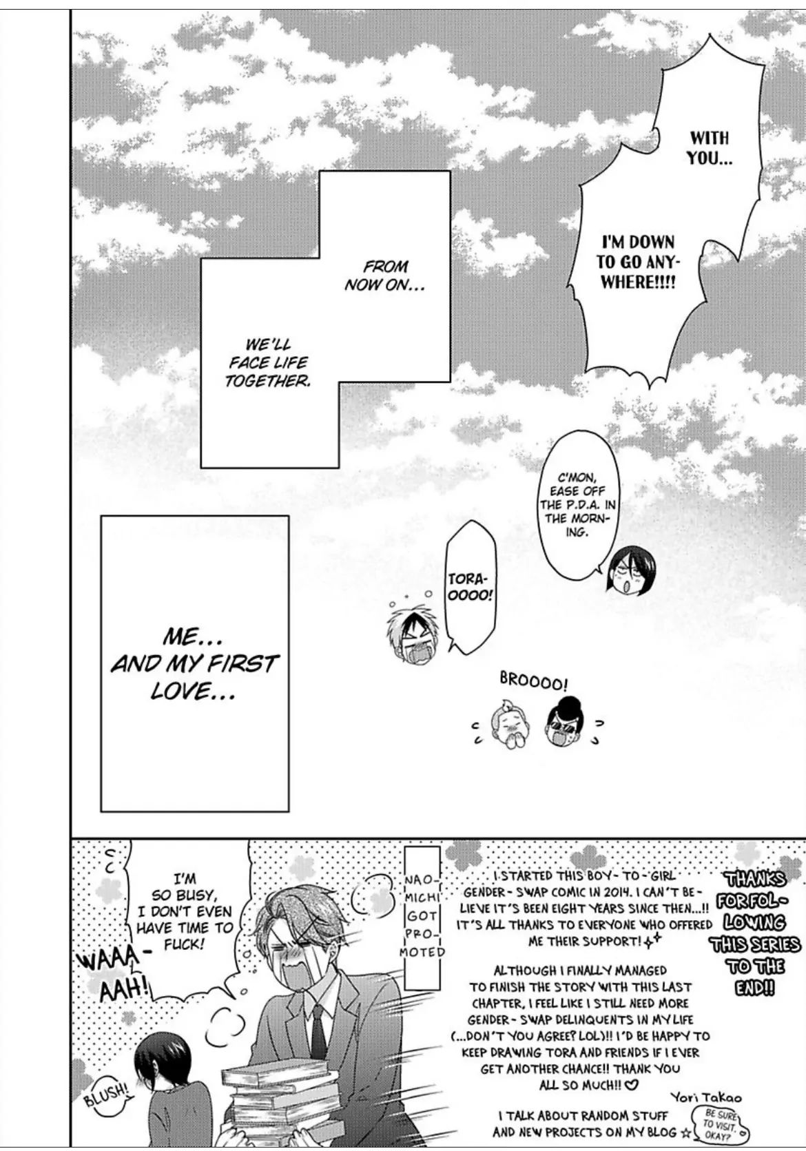 Nyotaika Yankee Gakuen ☆ Ore no Hajimete, Nerawaretemasu. chapter 53 page 35