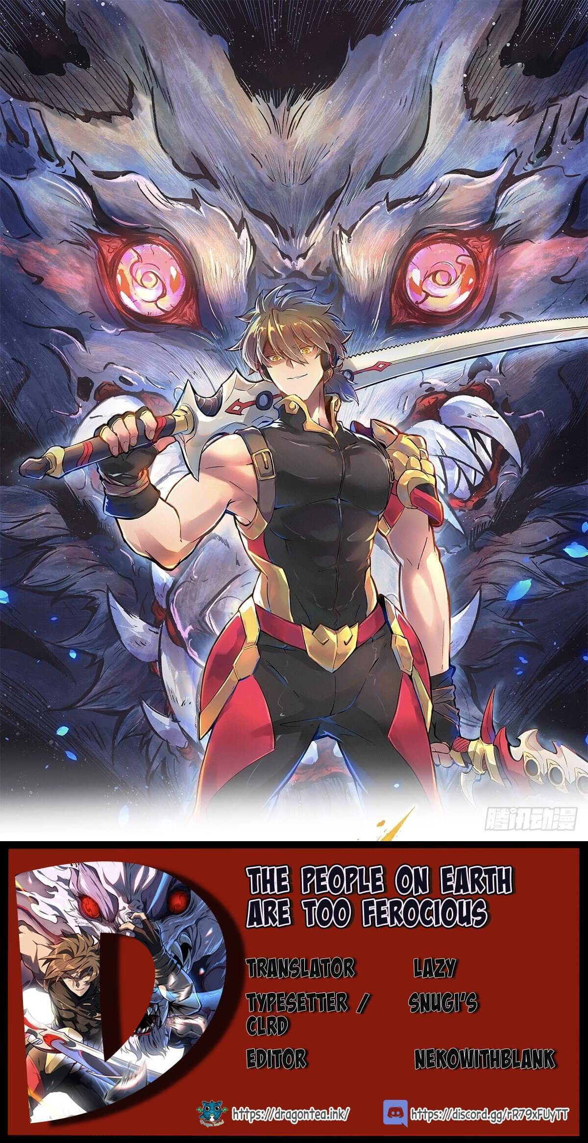 Ode to Humanity: Earthlings, Rise! chapter 0 page 1