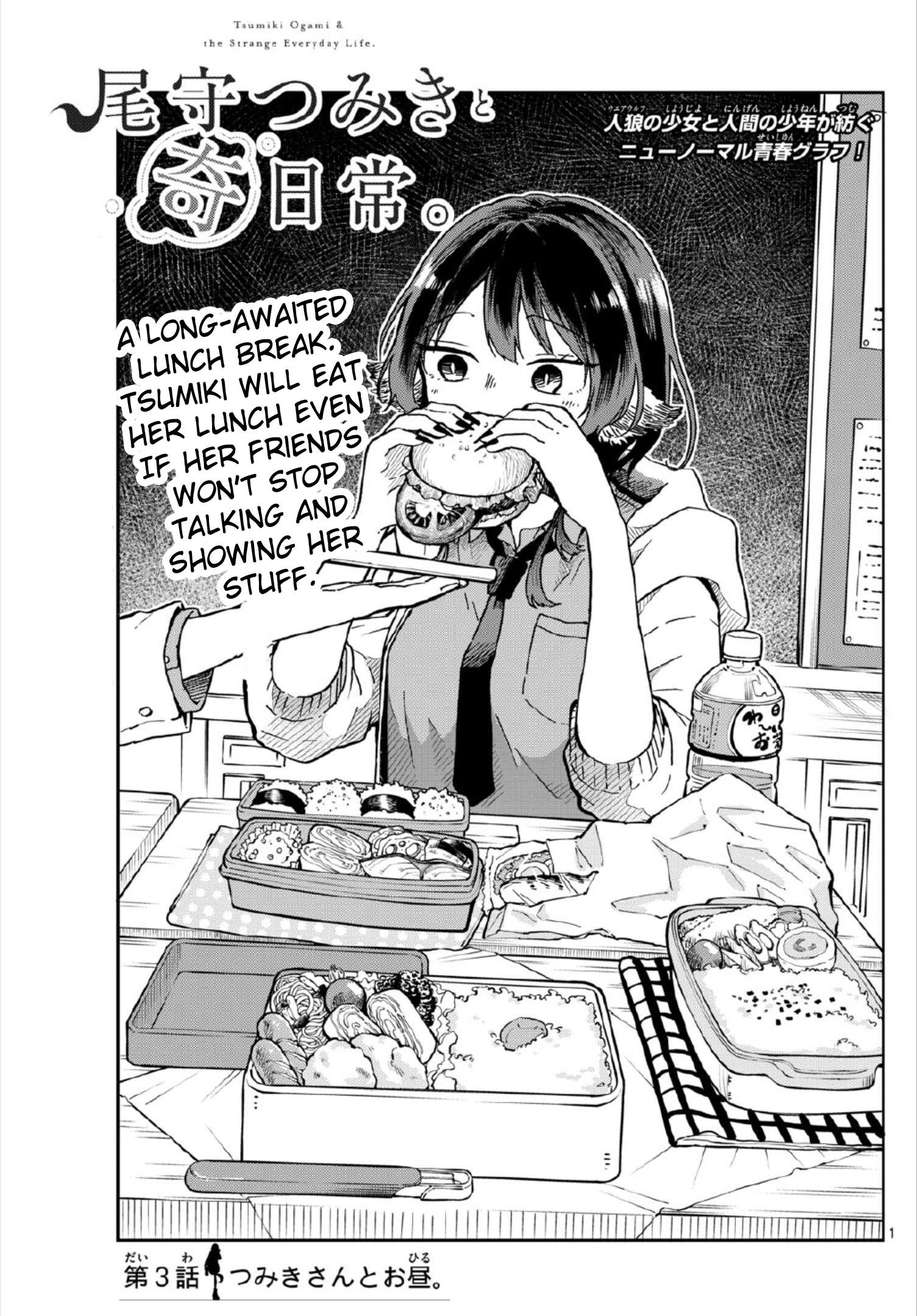 Ogami Tsumiki to Kinichijou. chapter 3 page 1