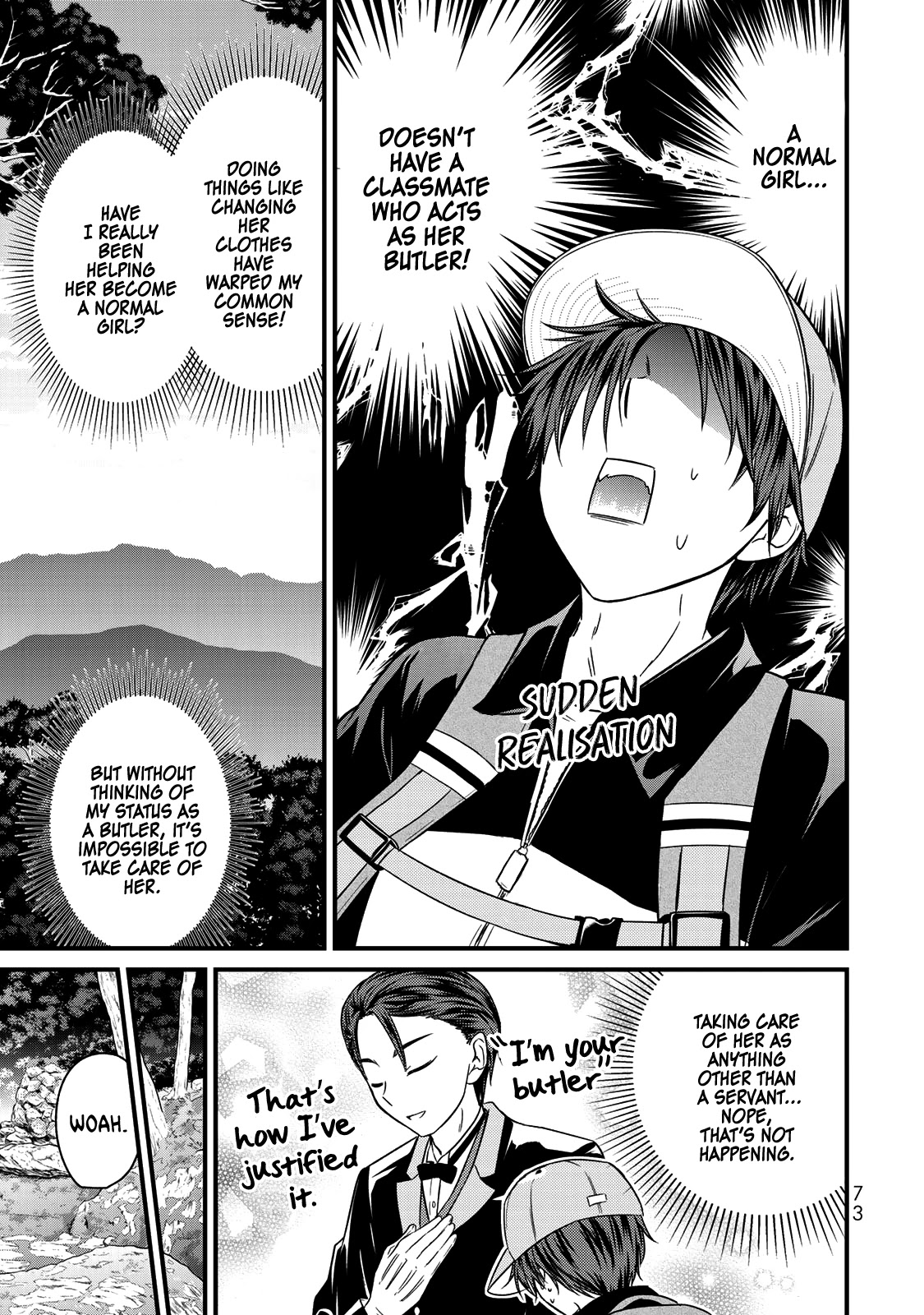 Ojousama no Shimobe chapter 58 page 8