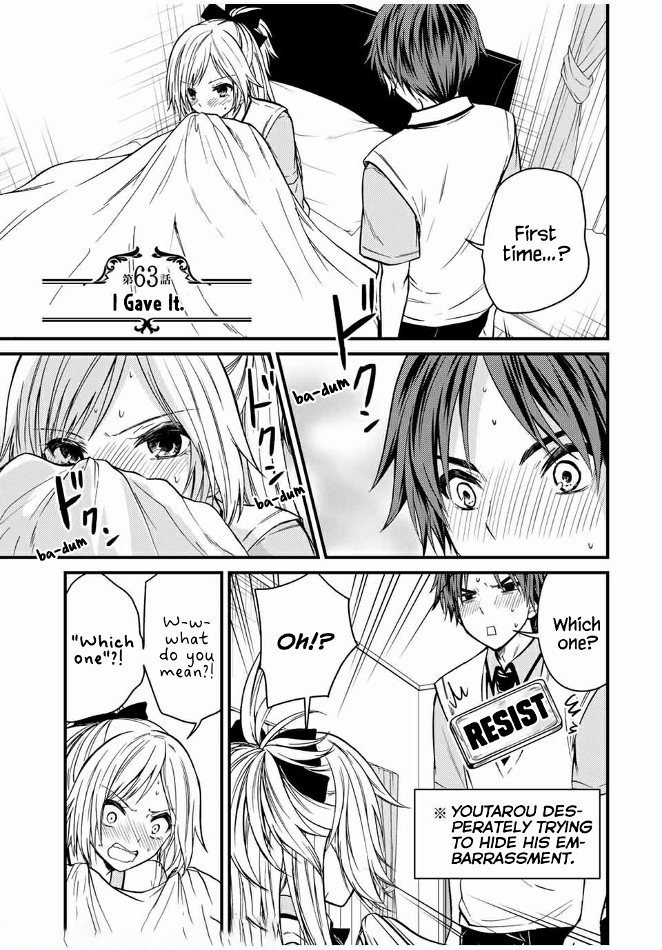 Ojousama no Shimobe chapter 63 page 1