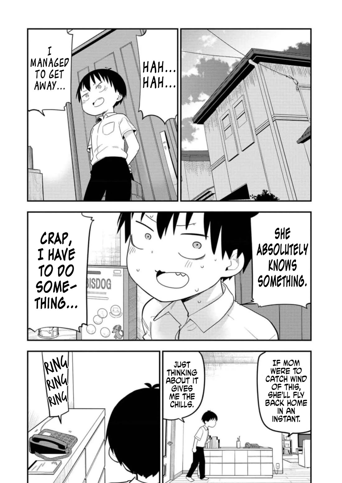 Ōkami-kun wa Hayakawa-san ni katenai chapter 14 page 14