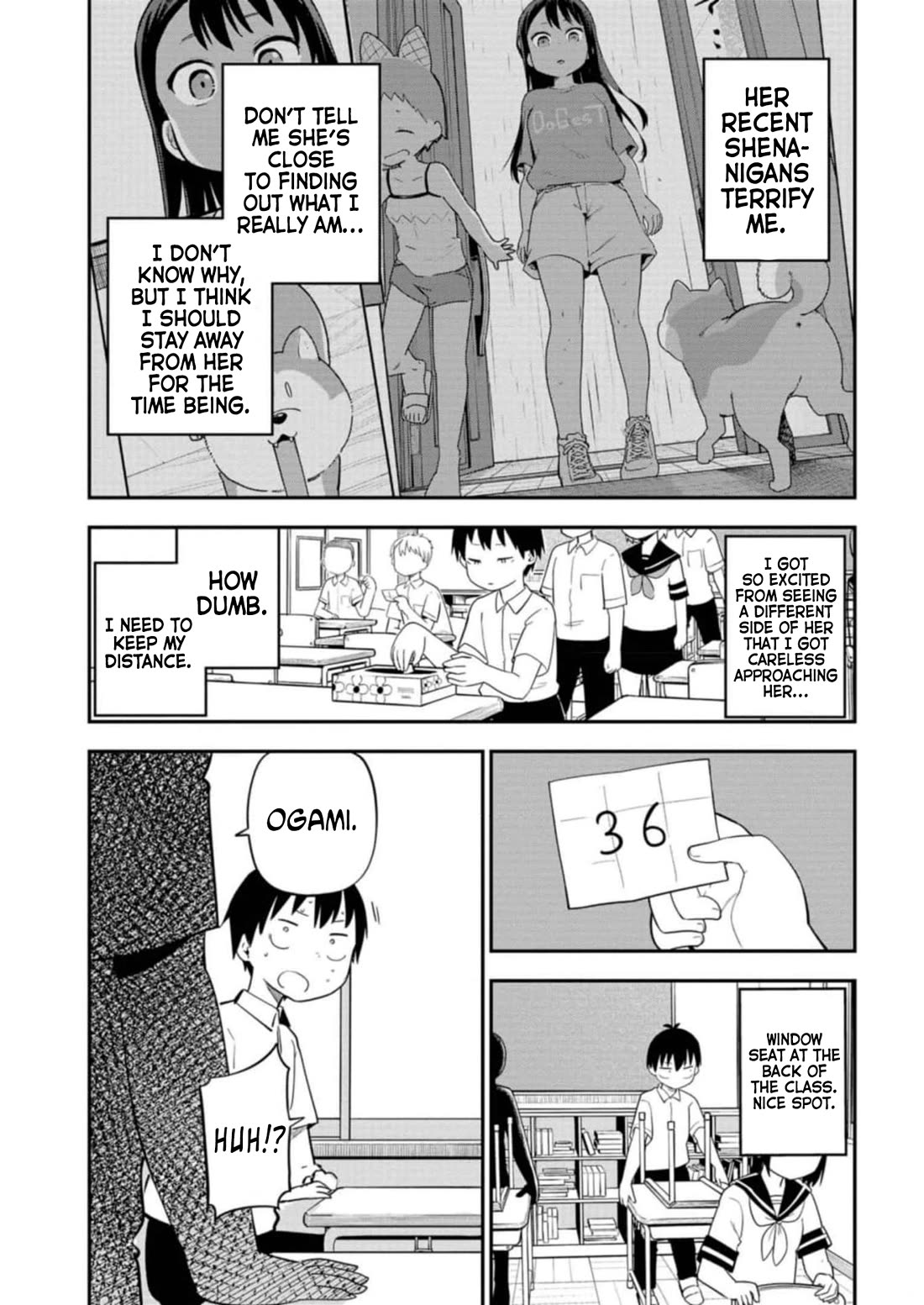 Ōkami-kun wa Hayakawa-san ni katenai chapter 14 page 3