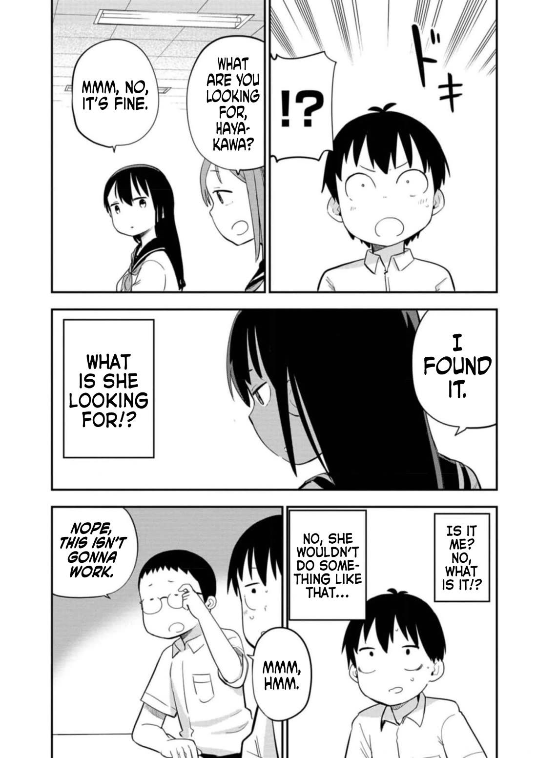 Ōkami-kun wa Hayakawa-san ni katenai chapter 14 page 5