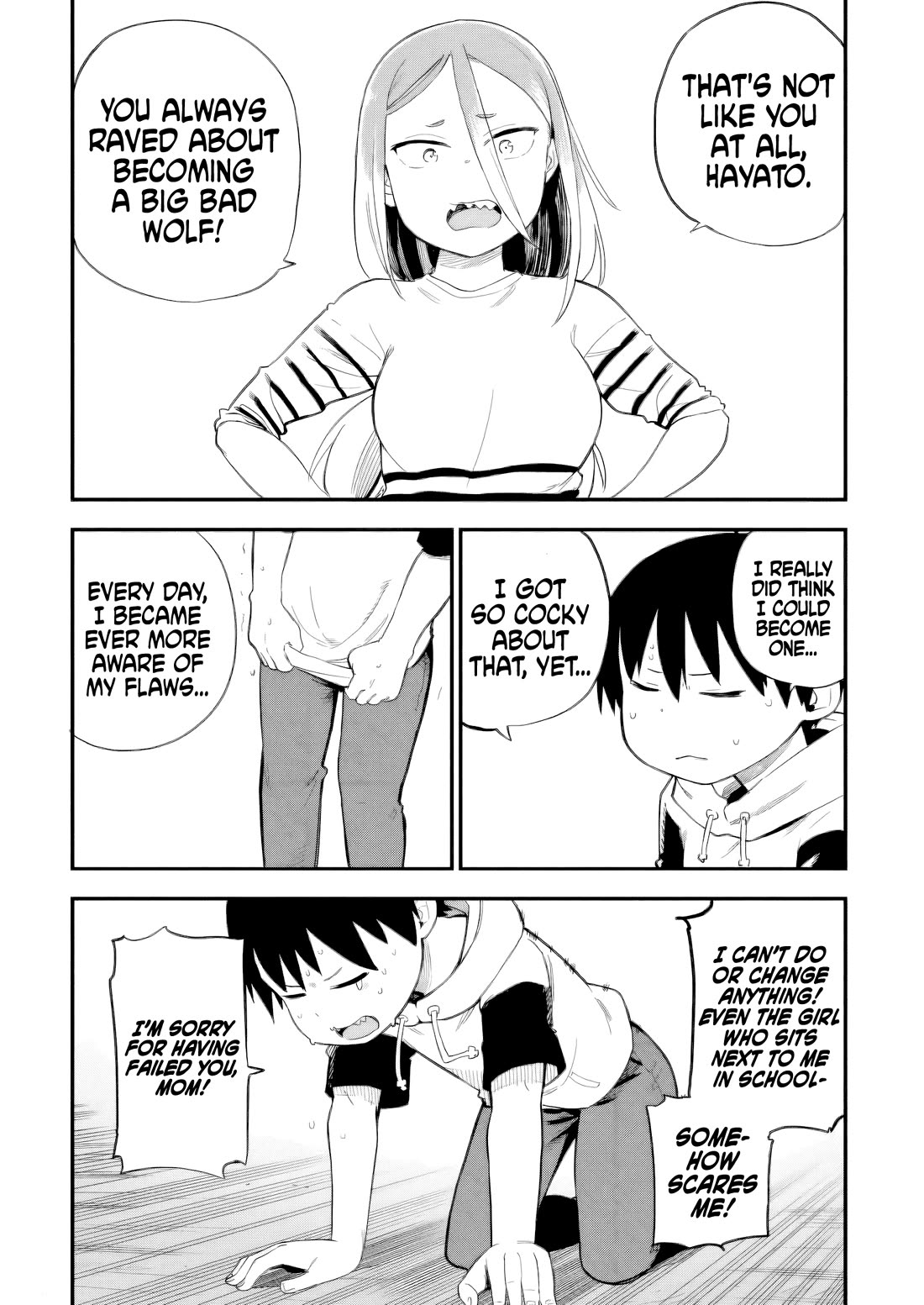 Ōkami-kun wa Hayakawa-san ni katenai chapter 15 page 8