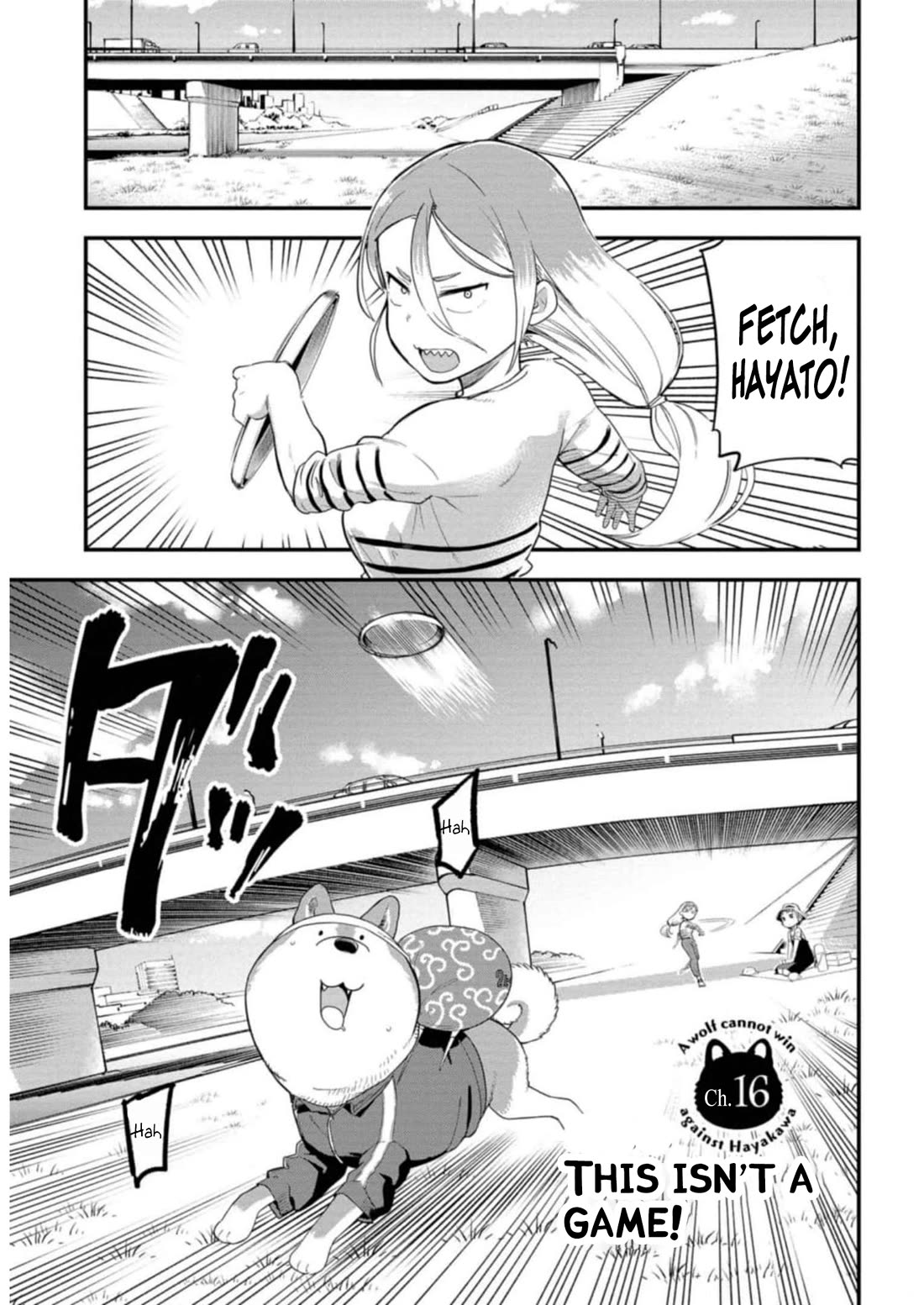 Ōkami-kun wa Hayakawa-san ni katenai chapter 16 page 1