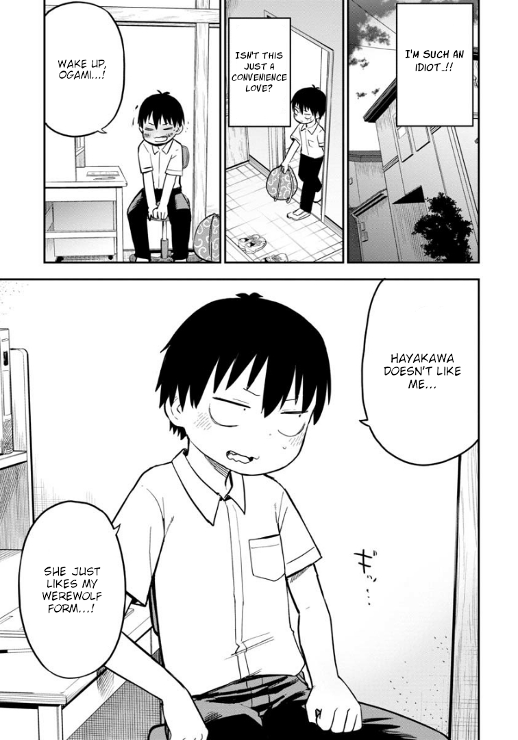Ōkami-kun wa Hayakawa-san ni katenai chapter 8 page 14
