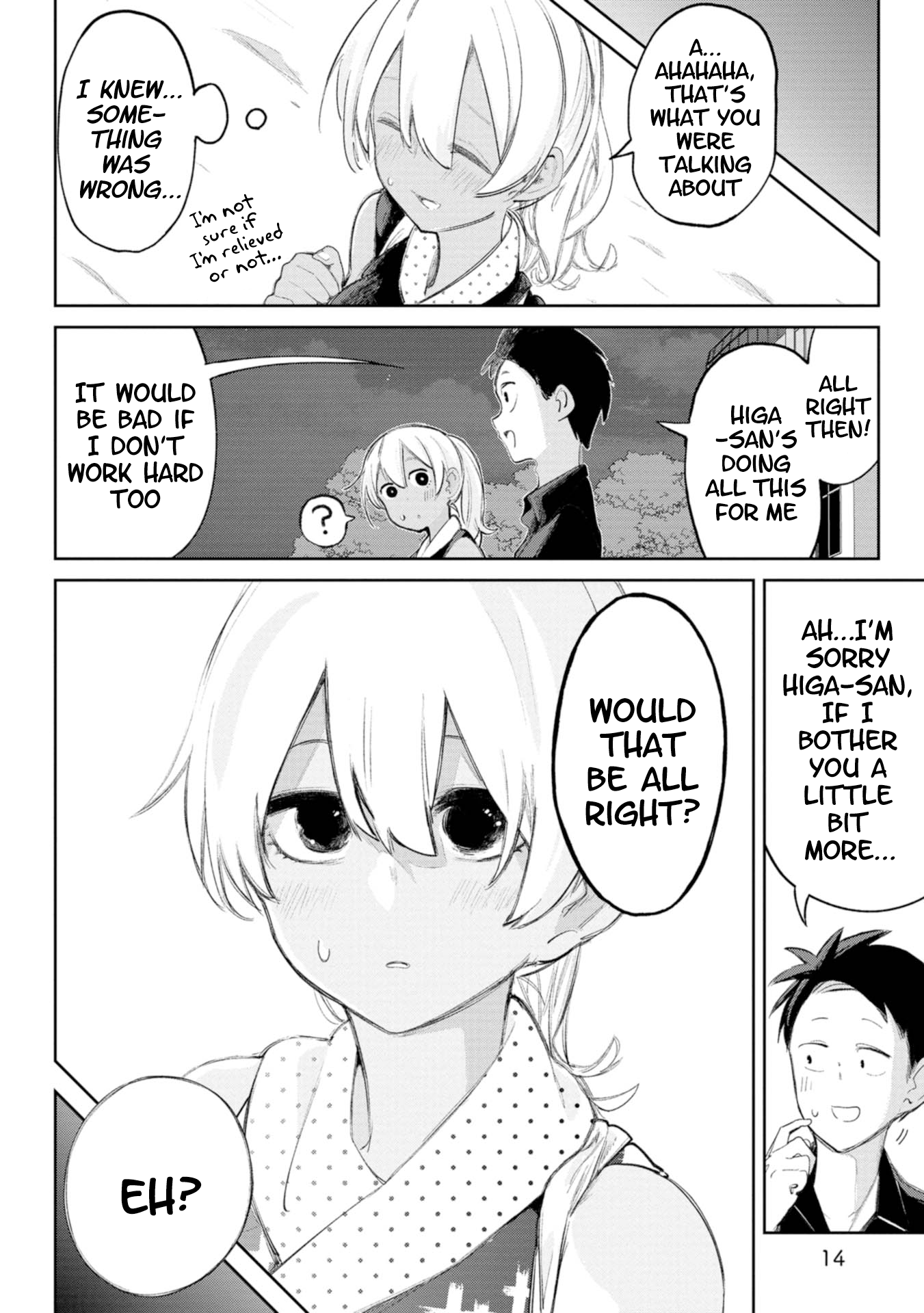 Okinawa de Suki ni Natta Ko ga Hougen Sugite Tsura Sugiru chapter 12 page 13