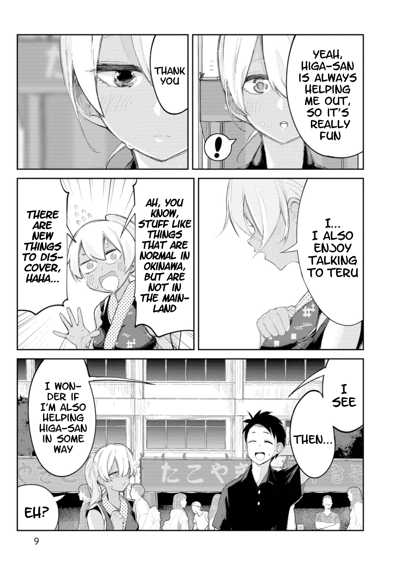 Okinawa de Suki ni Natta Ko ga Hougen Sugite Tsura Sugiru chapter 12 page 8