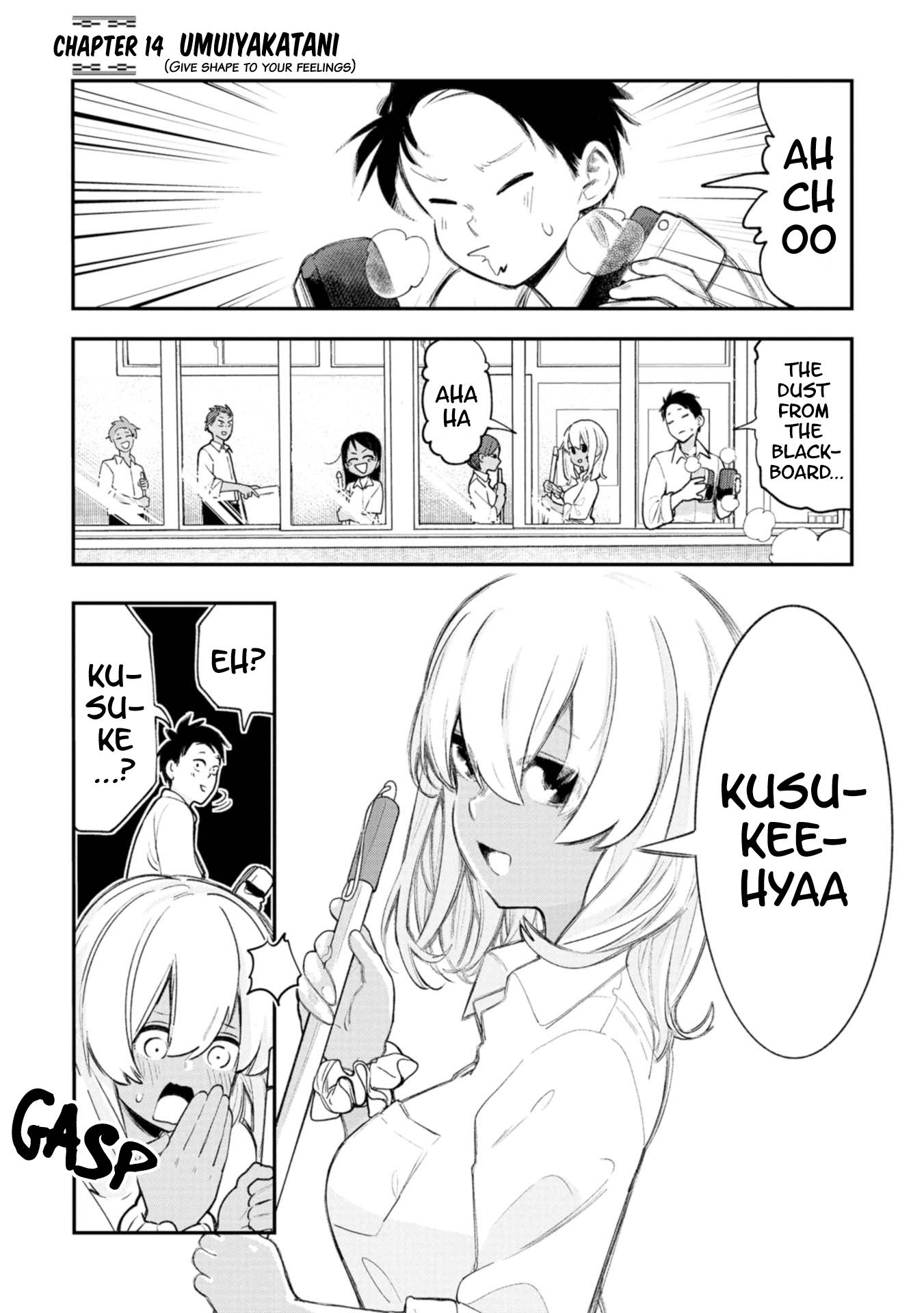 Okinawa de Suki ni Natta Ko ga Hougen Sugite Tsura Sugiru chapter 14 page 1