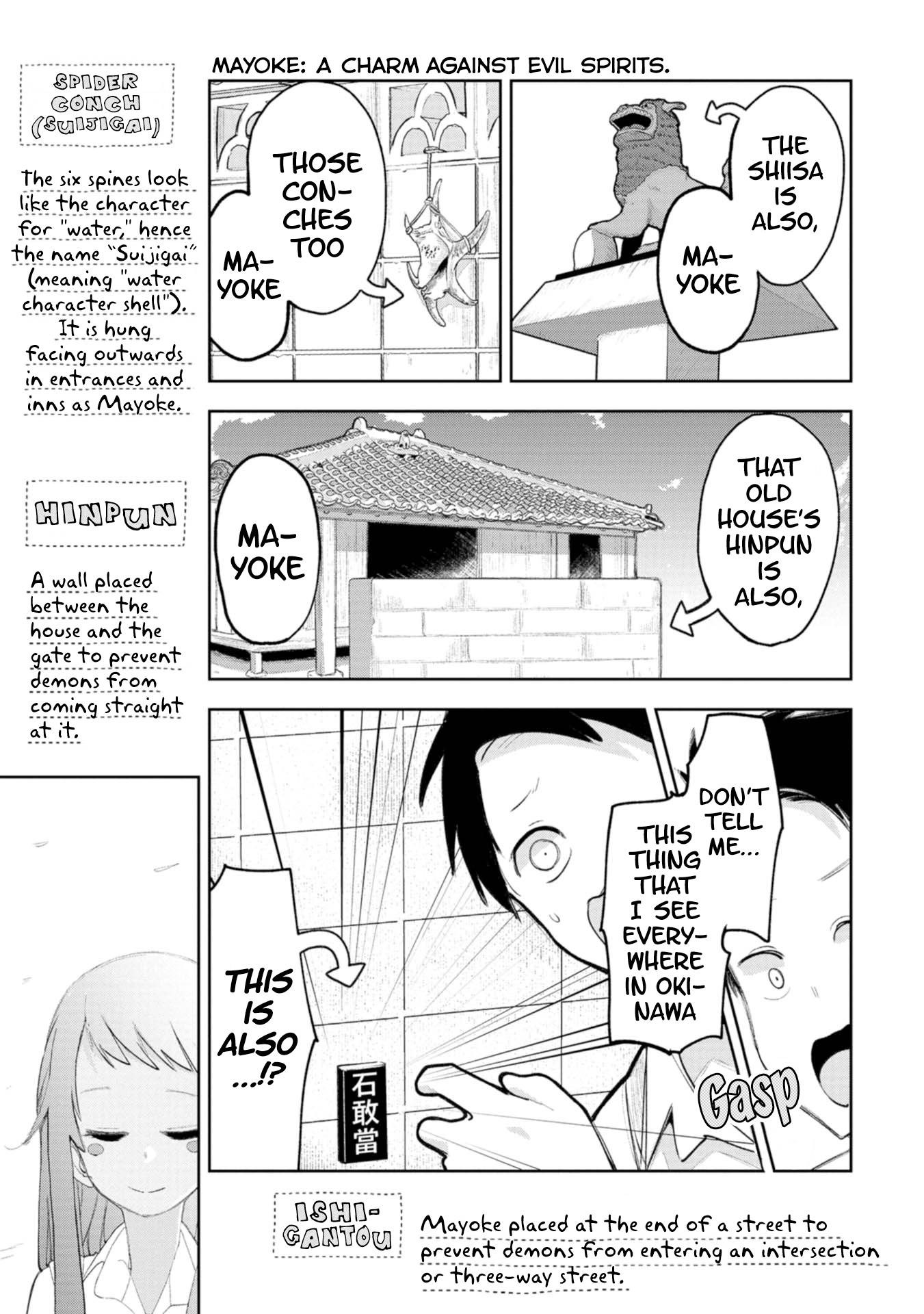 Okinawa de Suki ni Natta Ko ga Hougen Sugite Tsura Sugiru chapter 14 page 5