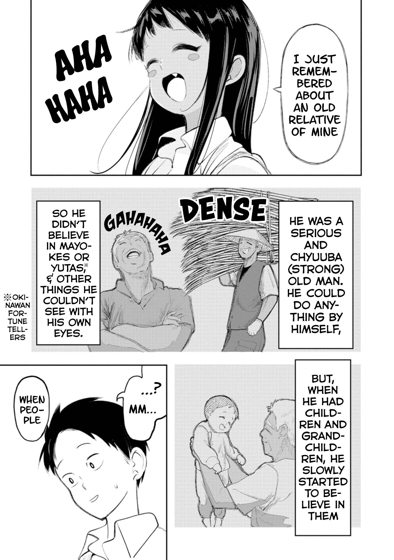 Okinawa de Suki ni Natta Ko ga Hougen Sugite Tsura Sugiru chapter 14 page 7