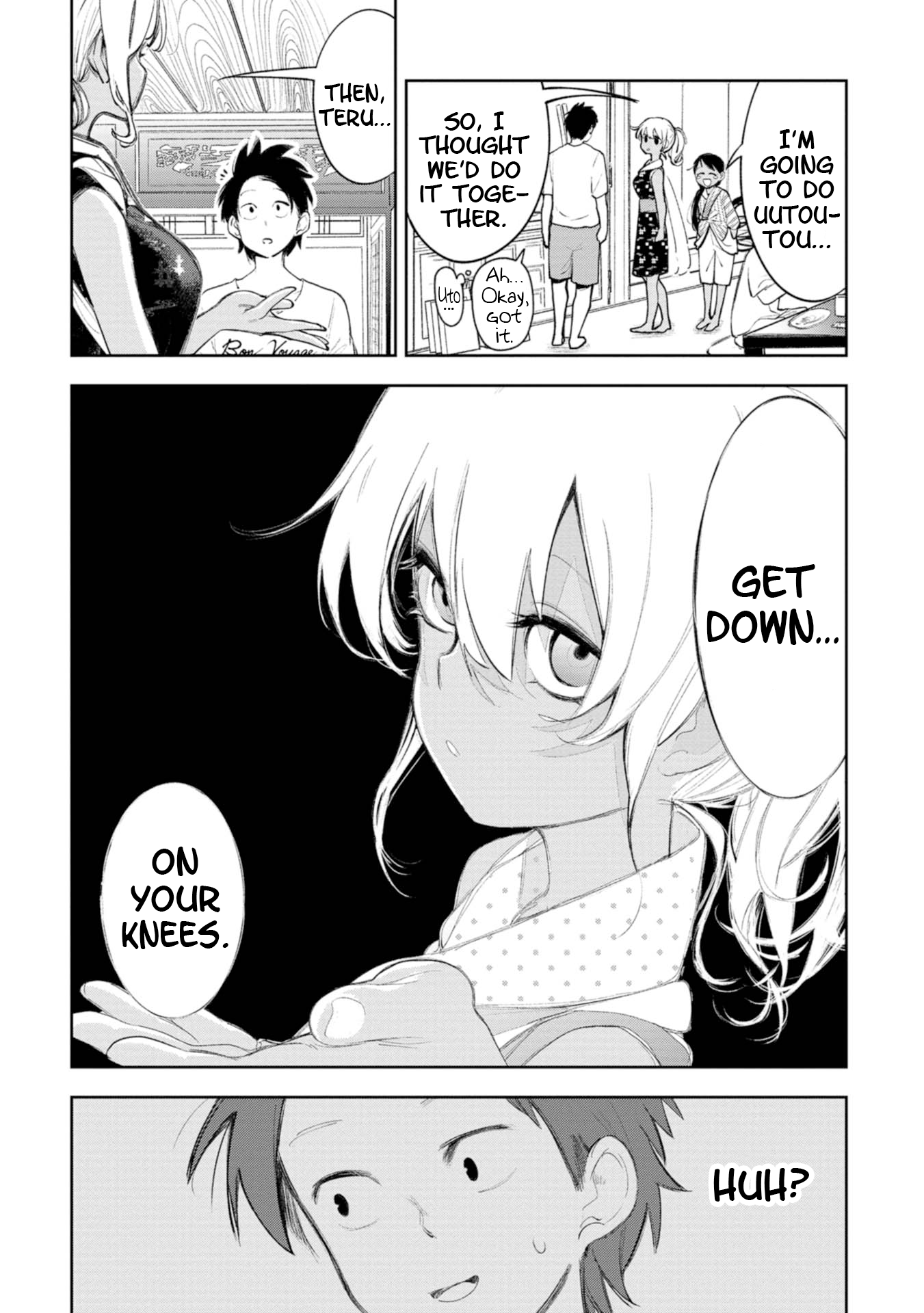 Okinawa de Suki ni Natta Ko ga Hougen Sugite Tsura Sugiru chapter 18 page 3