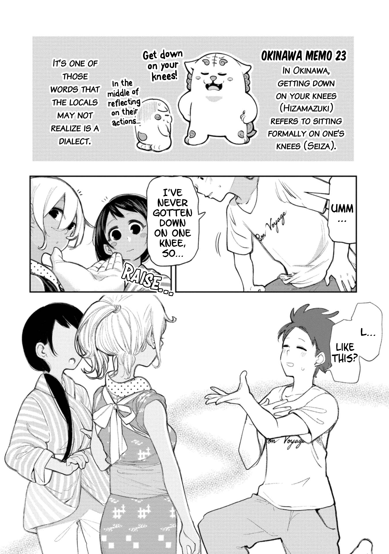 Okinawa de Suki ni Natta Ko ga Hougen Sugite Tsura Sugiru chapter 18 page 5