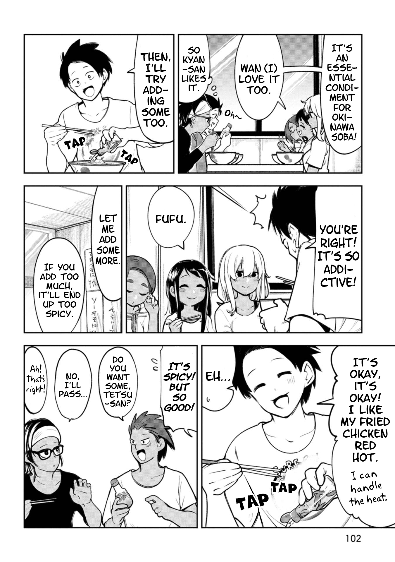 Okinawa de Suki ni Natta Ko ga Hougen Sugite Tsura Sugiru chapter 19 page 6