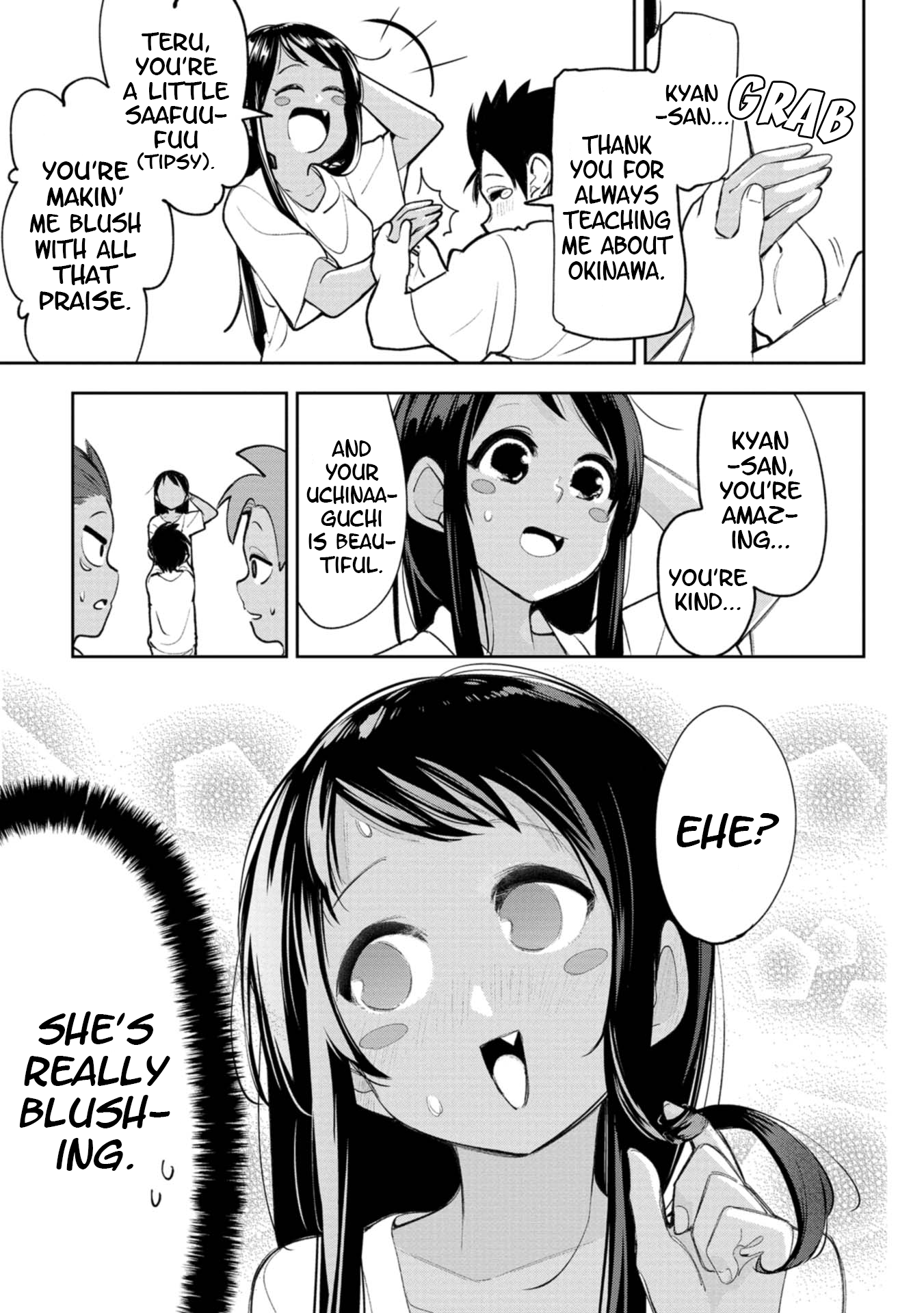 Okinawa de Suki ni Natta Ko ga Hougen Sugite Tsura Sugiru chapter 19 page 9