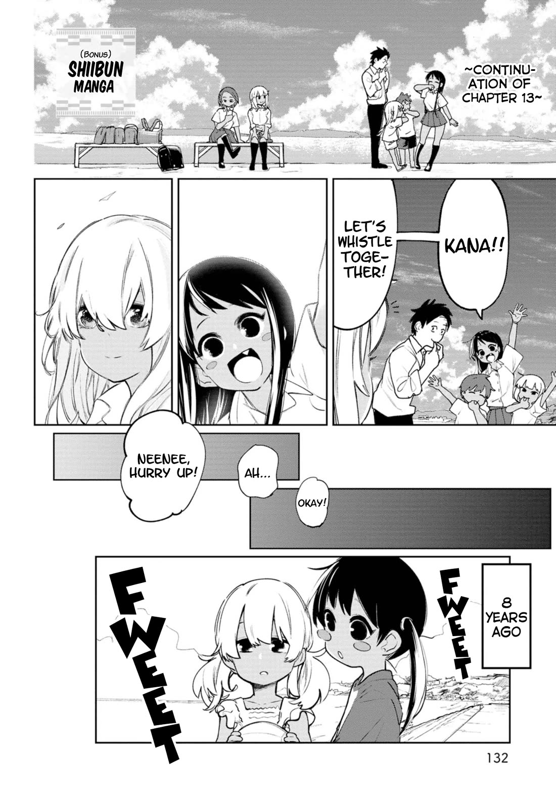 Okinawa de Suki ni Natta Ko ga Hougen Sugite Tsura Sugiru chapter 20.5 page 1