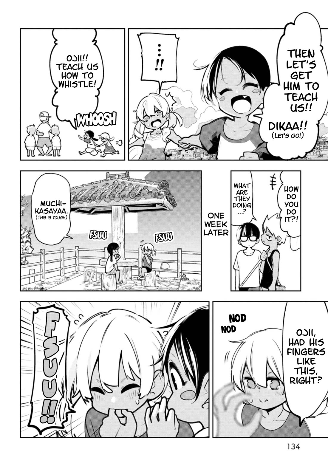 Okinawa de Suki ni Natta Ko ga Hougen Sugite Tsura Sugiru chapter 20.5 page 3