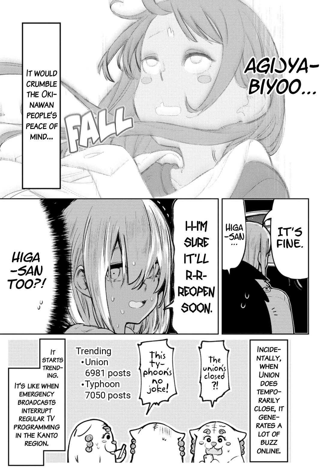 Okinawa de Suki ni Natta Ko ga Hougen Sugite Tsura Sugiru chapter 21 page 9