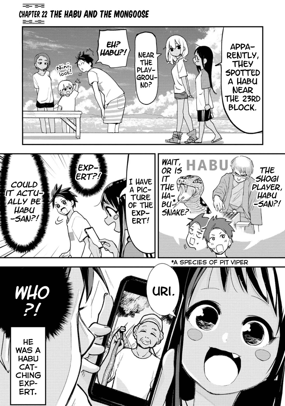 Okinawa de Suki ni Natta Ko ga Hougen Sugite Tsura Sugiru chapter 22 page 1