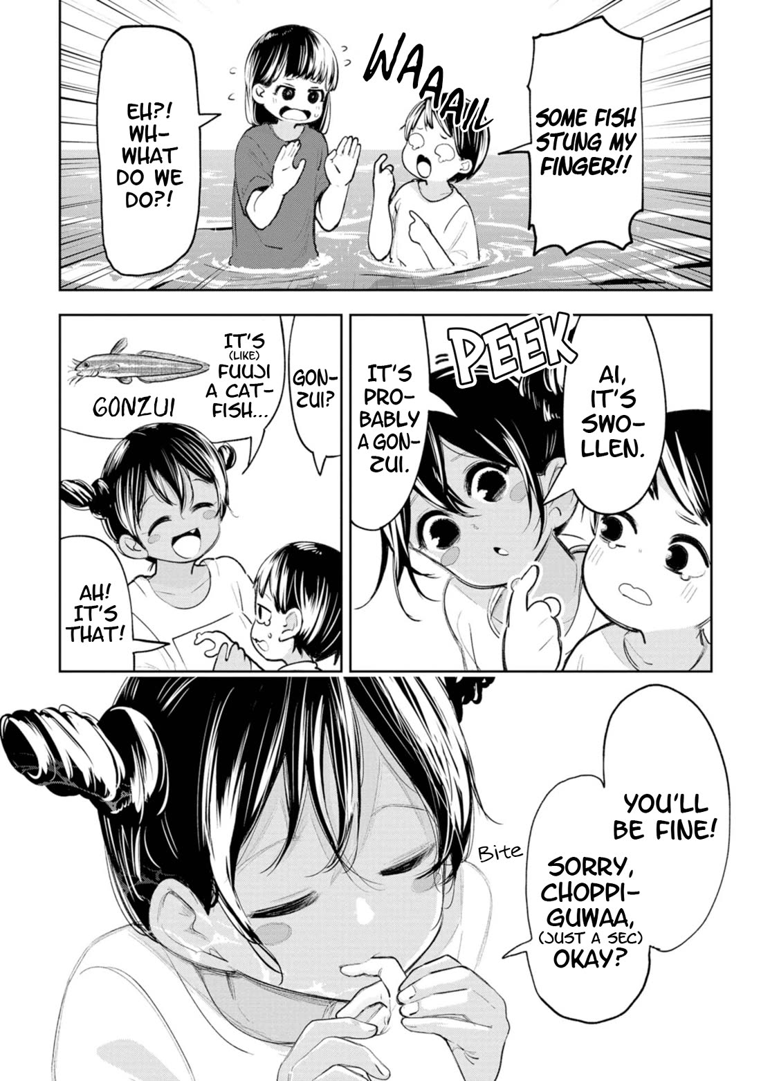 Okinawa de Suki ni Natta Ko ga Hougen Sugite Tsura Sugiru chapter 24 page 6