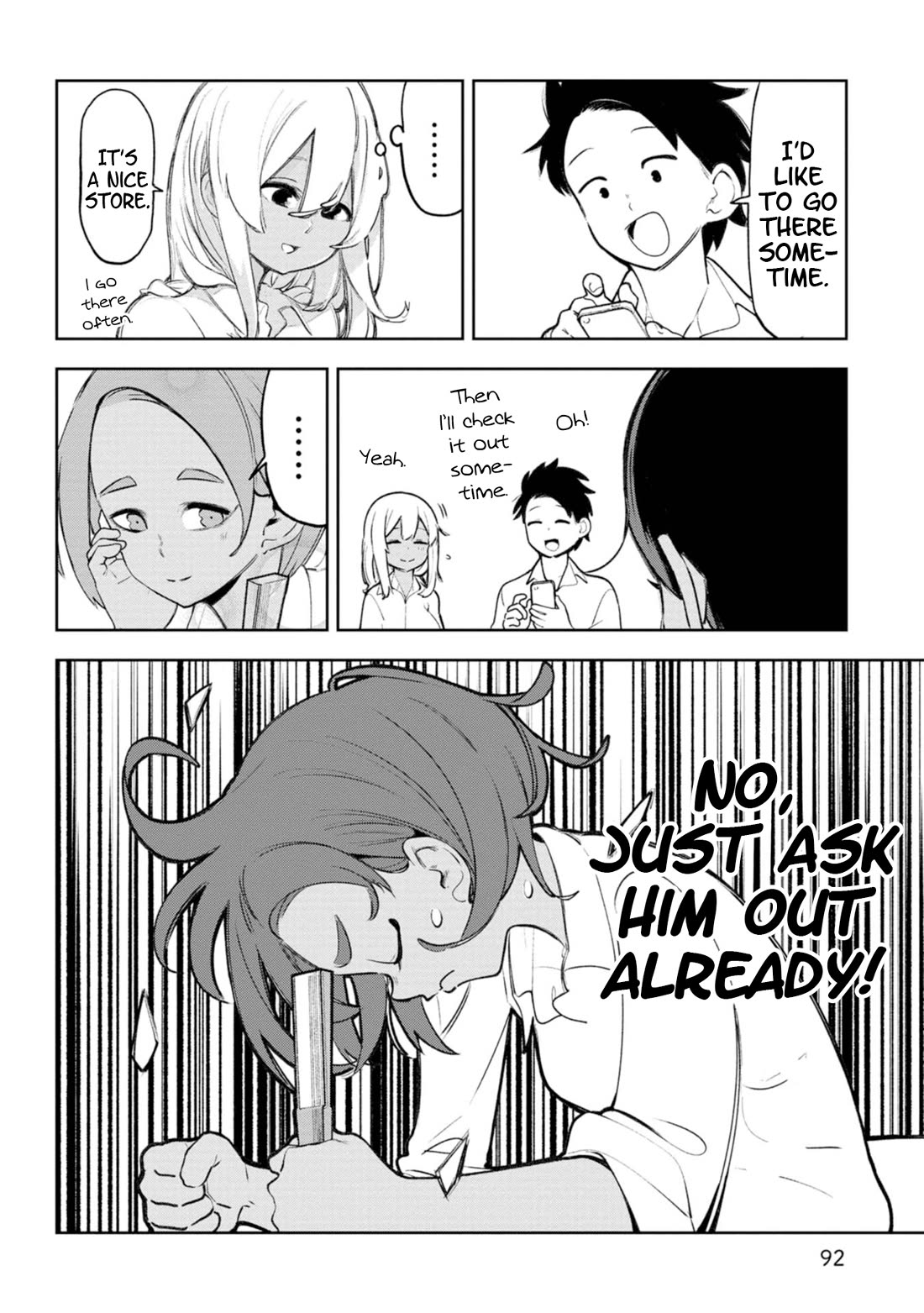 Okinawa de Suki ni Natta Ko ga Hougen Sugite Tsura Sugiru chapter 25.5 page 2