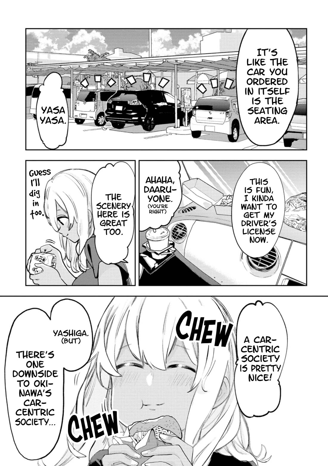 Okinawa de Suki ni Natta Ko ga Hougen Sugite Tsura Sugiru chapter 25 page 14