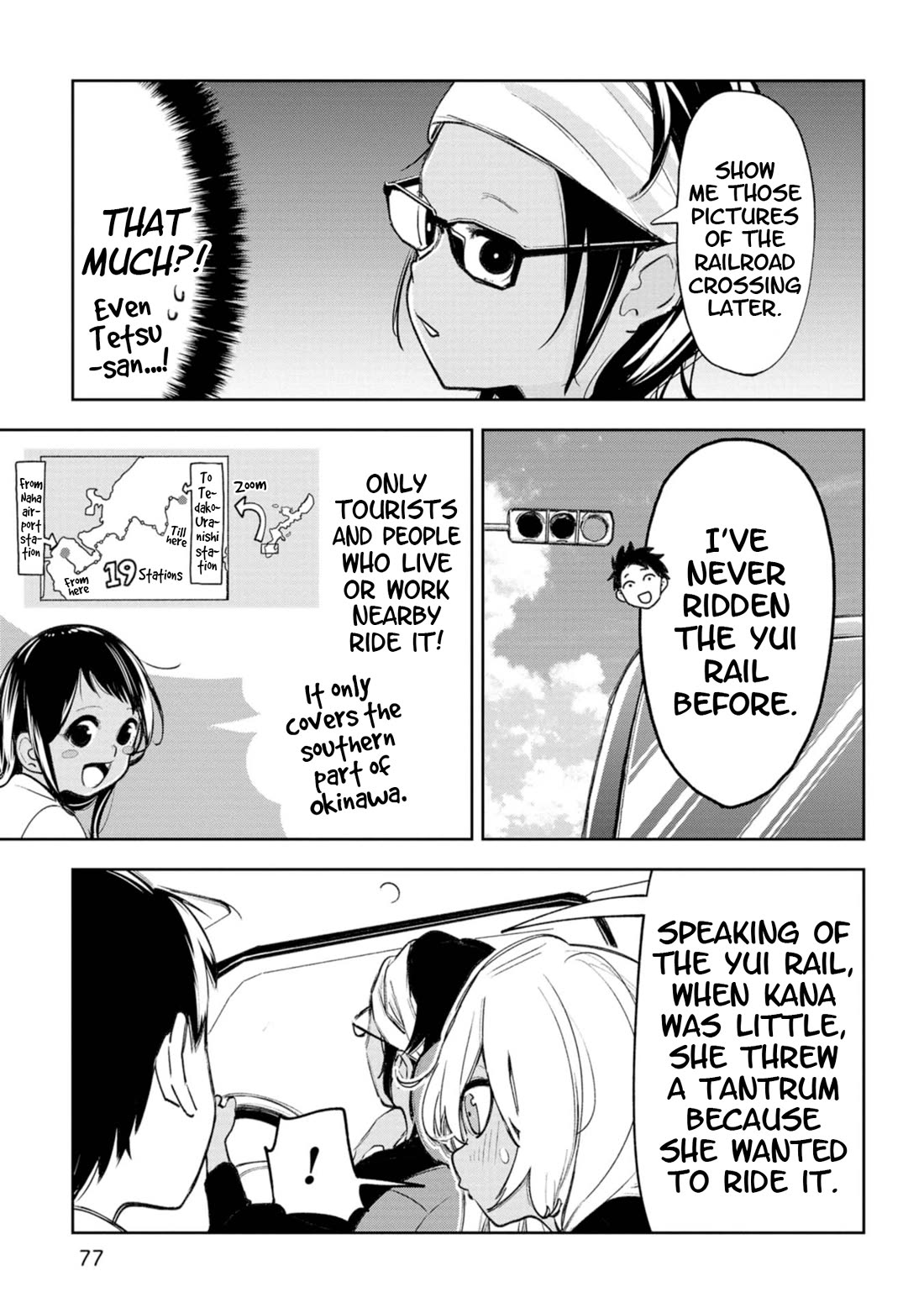 Okinawa de Suki ni Natta Ko ga Hougen Sugite Tsura Sugiru chapter 25 page 4