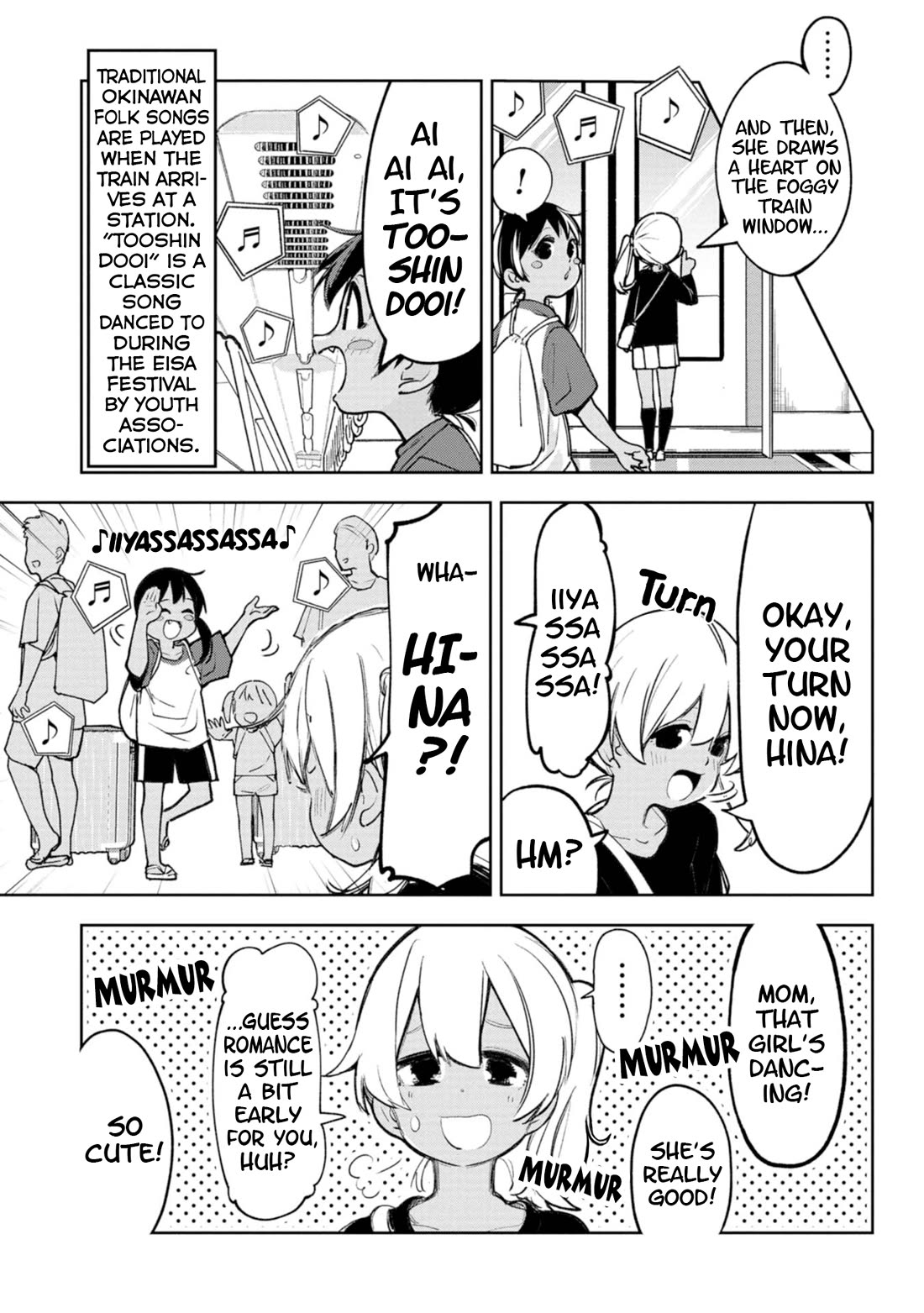 Okinawa de Suki ni Natta Ko ga Hougen Sugite Tsura Sugiru chapter 28.5 page 6