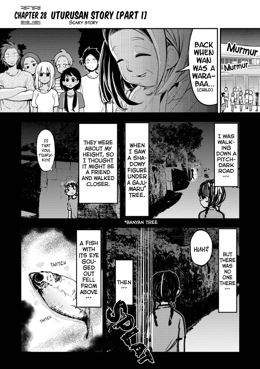 Okinawa de Suki ni Natta Ko ga Hougen Sugite Tsura Sugiru chapter 28 page 1