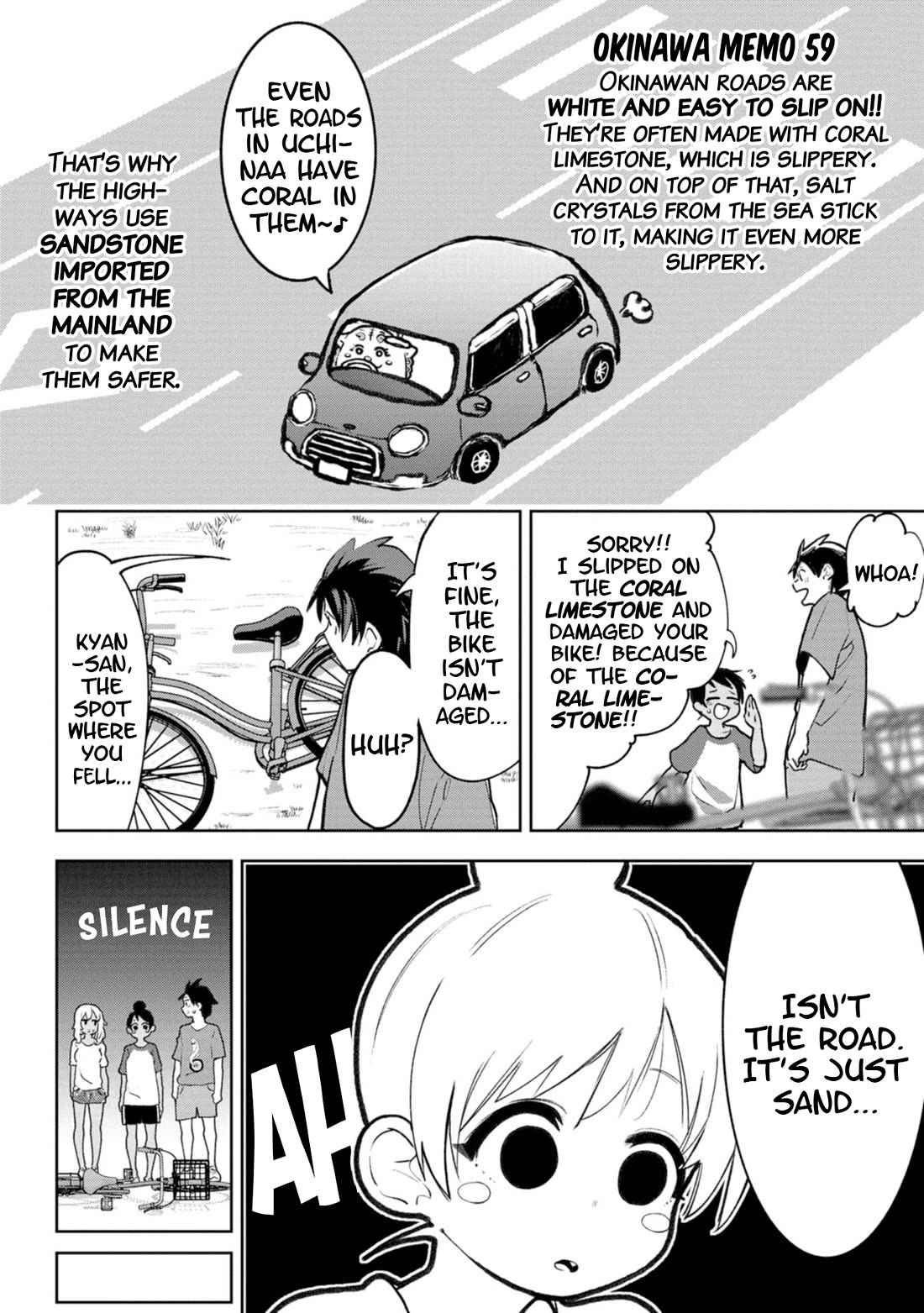 Okinawa de Suki ni Natta Ko ga Hougen Sugite Tsura Sugiru chapter 34 page 8