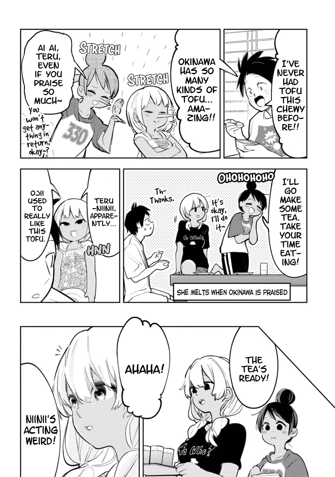 Okinawa de Suki ni Natta Ko ga Hougen Sugite Tsura Sugiru chapter 35 page 10