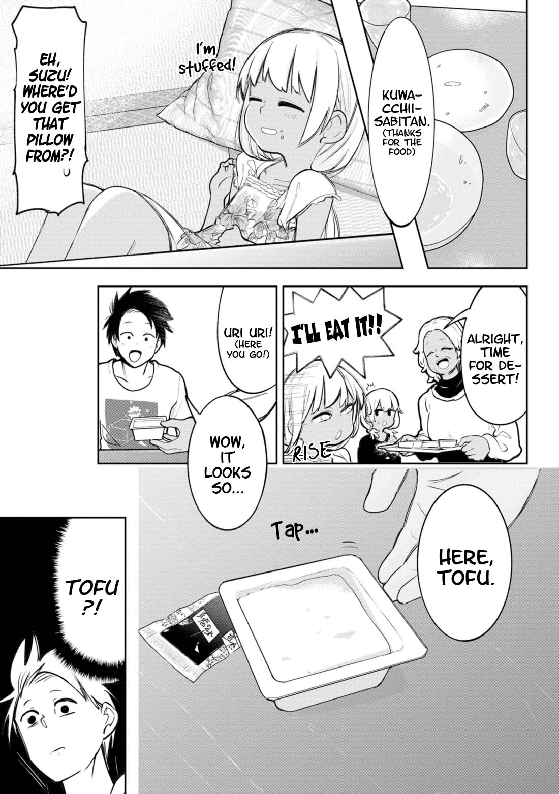 Okinawa de Suki ni Natta Ko ga Hougen Sugite Tsura Sugiru chapter 35 page 7