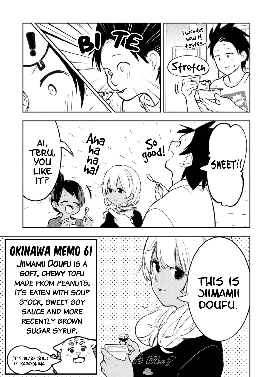 Okinawa de Suki ni Natta Ko ga Hougen Sugite Tsura Sugiru chapter 35 page 9