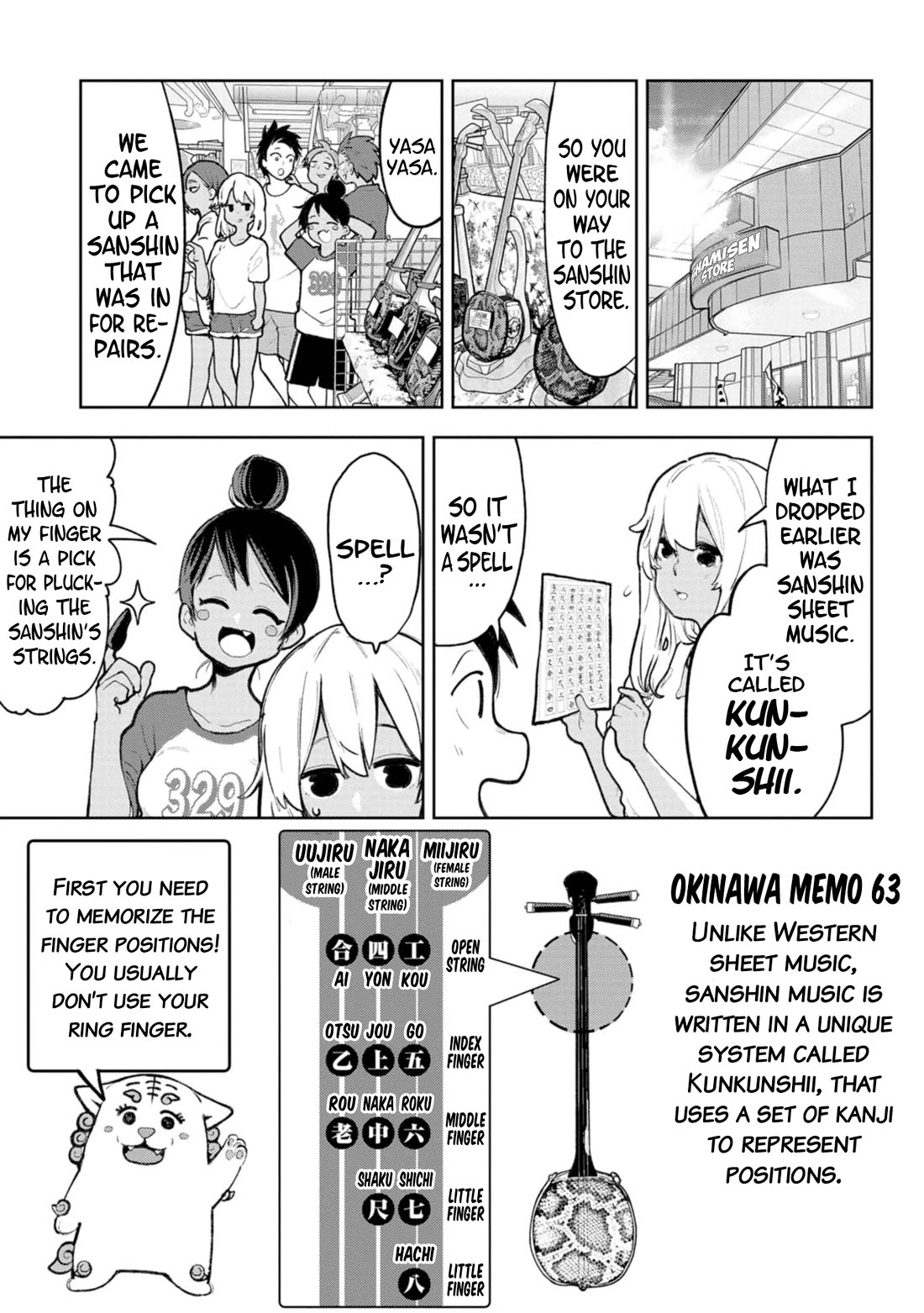 Okinawa de Suki ni Natta Ko ga Hougen Sugite Tsura Sugiru chapter 37 page 3